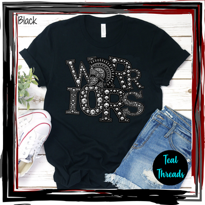 Warriors Faux Rhinestone