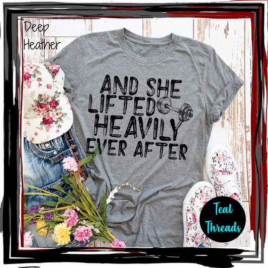 And She Lifted Heavily Ever After