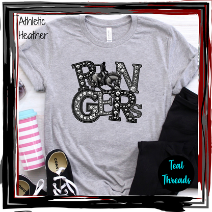 Rangers Faux Rhinestone