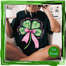 Load image into Gallery viewer, Not Lucky Just Blessed Shamrock Bow
