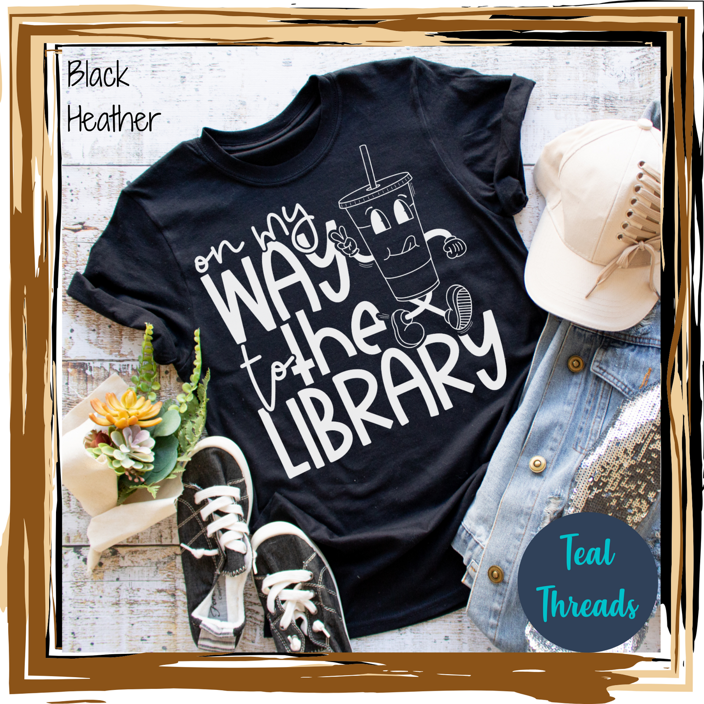 On My Way to the Library