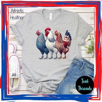 Patriotic Chickens