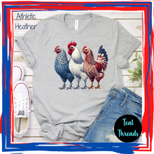 Load image into Gallery viewer, Patriotic Chickens
