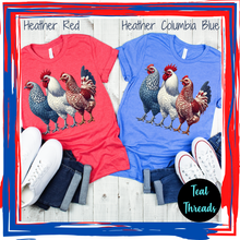 Load image into Gallery viewer, Patriotic Chickens
