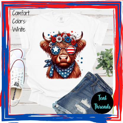 Patriotic Cow