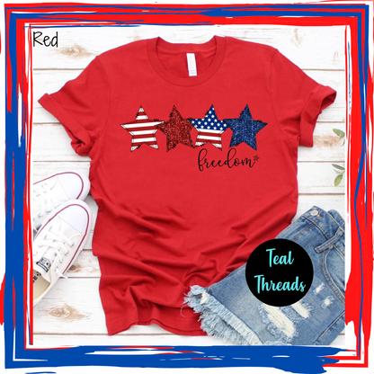 Patriotic Stars Freedom