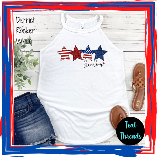 Patriotic Stars Freedom