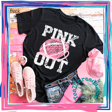 Load image into Gallery viewer, Pink Out Football Ribbon
