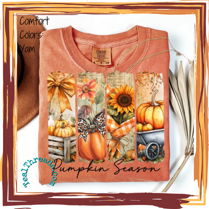 Pumpkin Season Brushstrokes