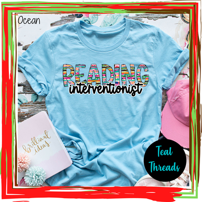 Reading Interventionist Bright Stripe