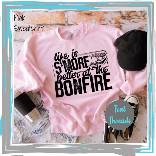 Life is Smore Better at the Bonfire