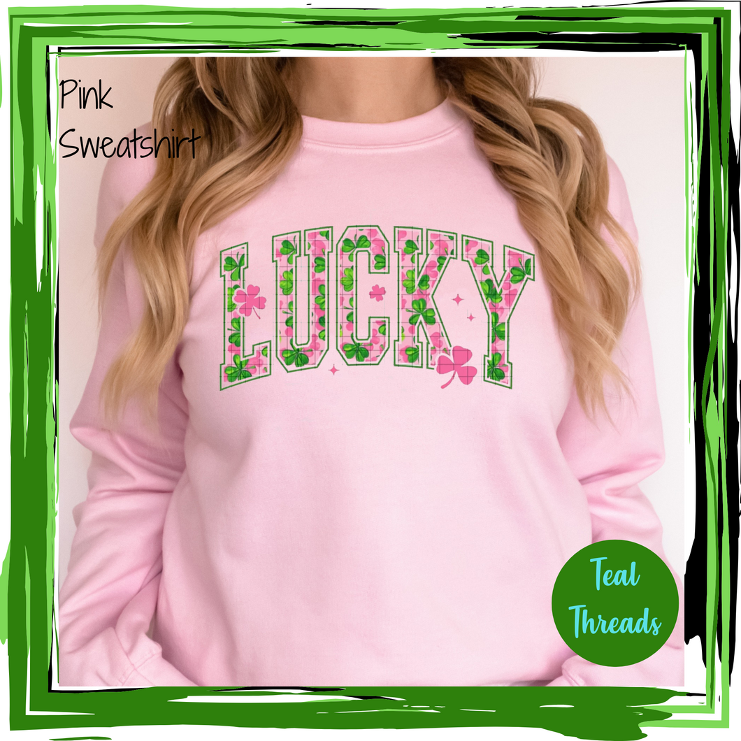 Lucky Pink and Green