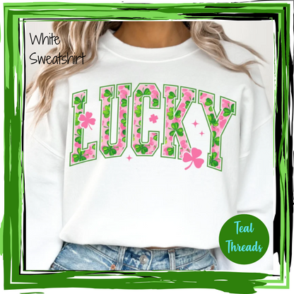 Lucky Pink and Green