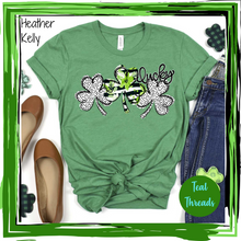 Load image into Gallery viewer, Triple Clover Stripe Shamrock
