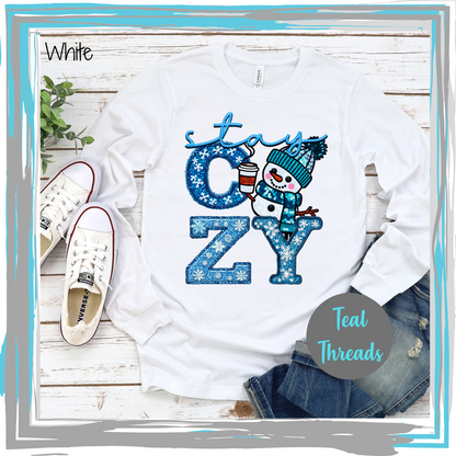 Stay Cozy Snowman
