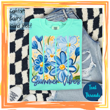 Load image into Gallery viewer, Summer Vibes Watercolor Flowers
