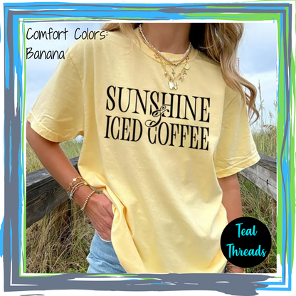 Sunshine & Iced Coffee
