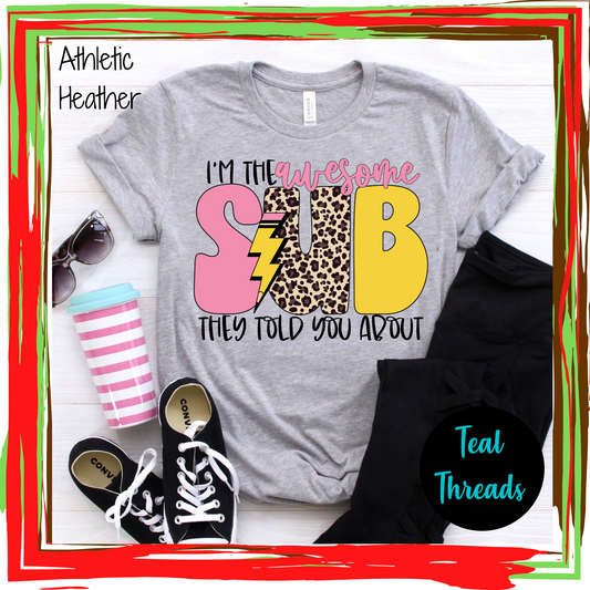 I'm the Awesome Sub They Told You About