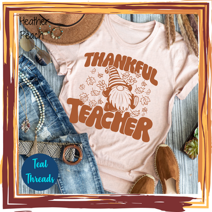 Thankful Teacher Gnome