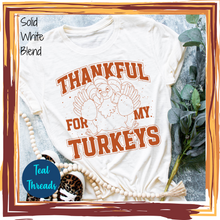 Load image into Gallery viewer, Thankful for My Turkeys (metallic spice copper)
