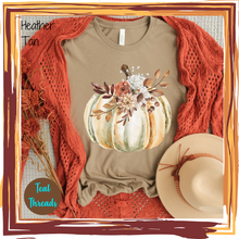 Load image into Gallery viewer, Watercolor Rustic Flower Pumpkin
