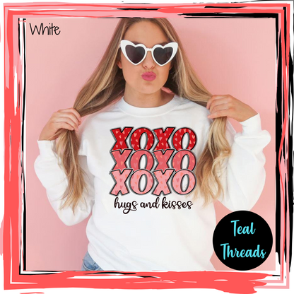 XOXO Hugs and Kisses