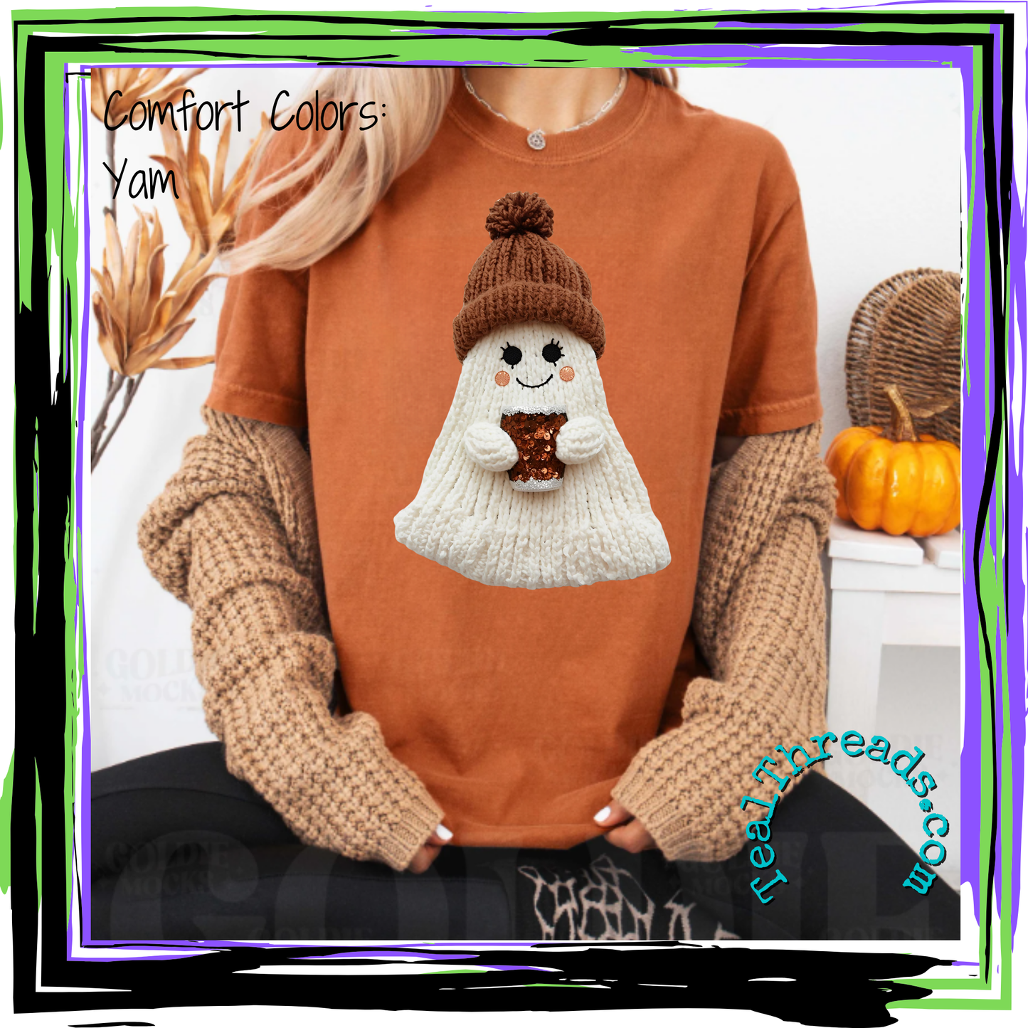 Coffee Ghost Faux Yarn