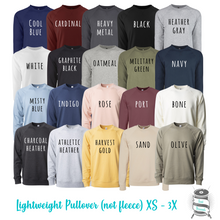 Load image into Gallery viewer, a large group of sweatshirts with different colors
