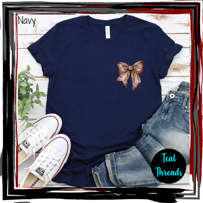 Dallas Cowboys Football Bow