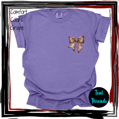 Lumberjacks Football Bow