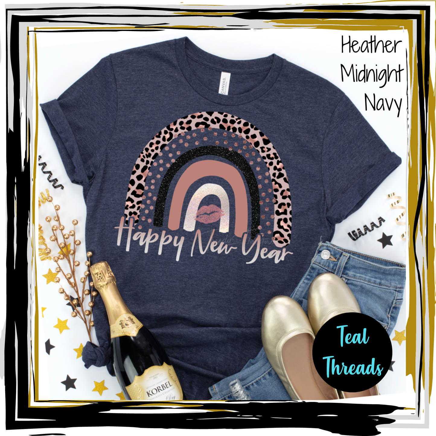 Happy New Year Rainbow