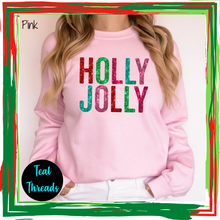 Load image into Gallery viewer, Holly Jolly Faux Glitter
