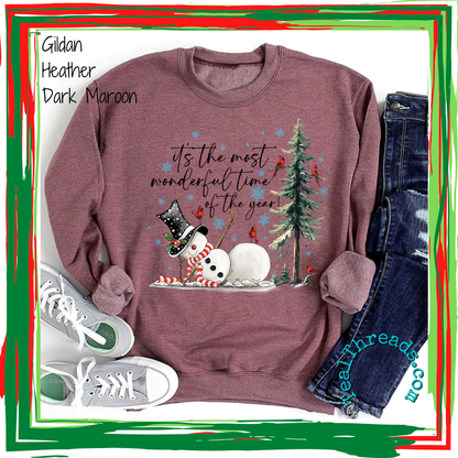 It's the Most Wonderful Time Snowman