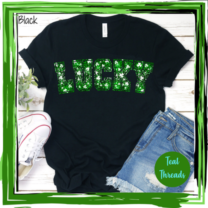Lucky Shamrock - Glitter
