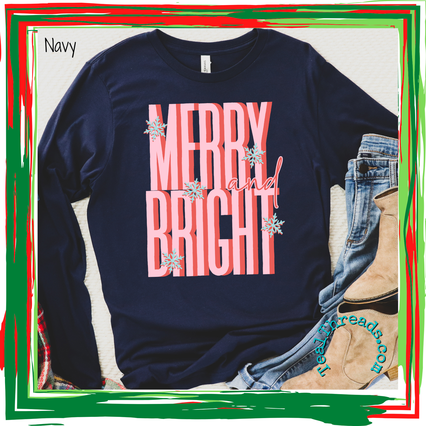 Merry and Bright Snowflakes