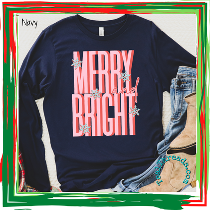 Merry and Bright Snowflakes