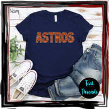 Load image into Gallery viewer, Astros Faux Sequin Embroidery
