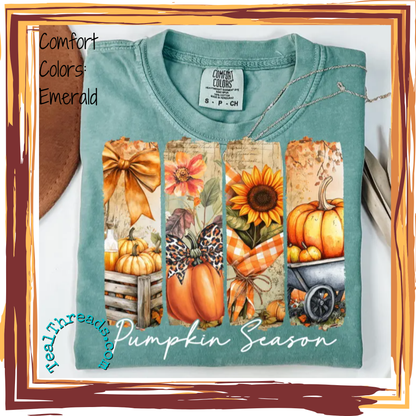 Pumpkin Season Brushstrokes