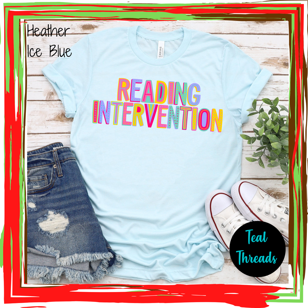 Reading Intervention