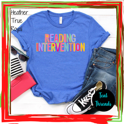 Reading Intervention