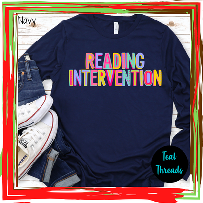 Reading Intervention