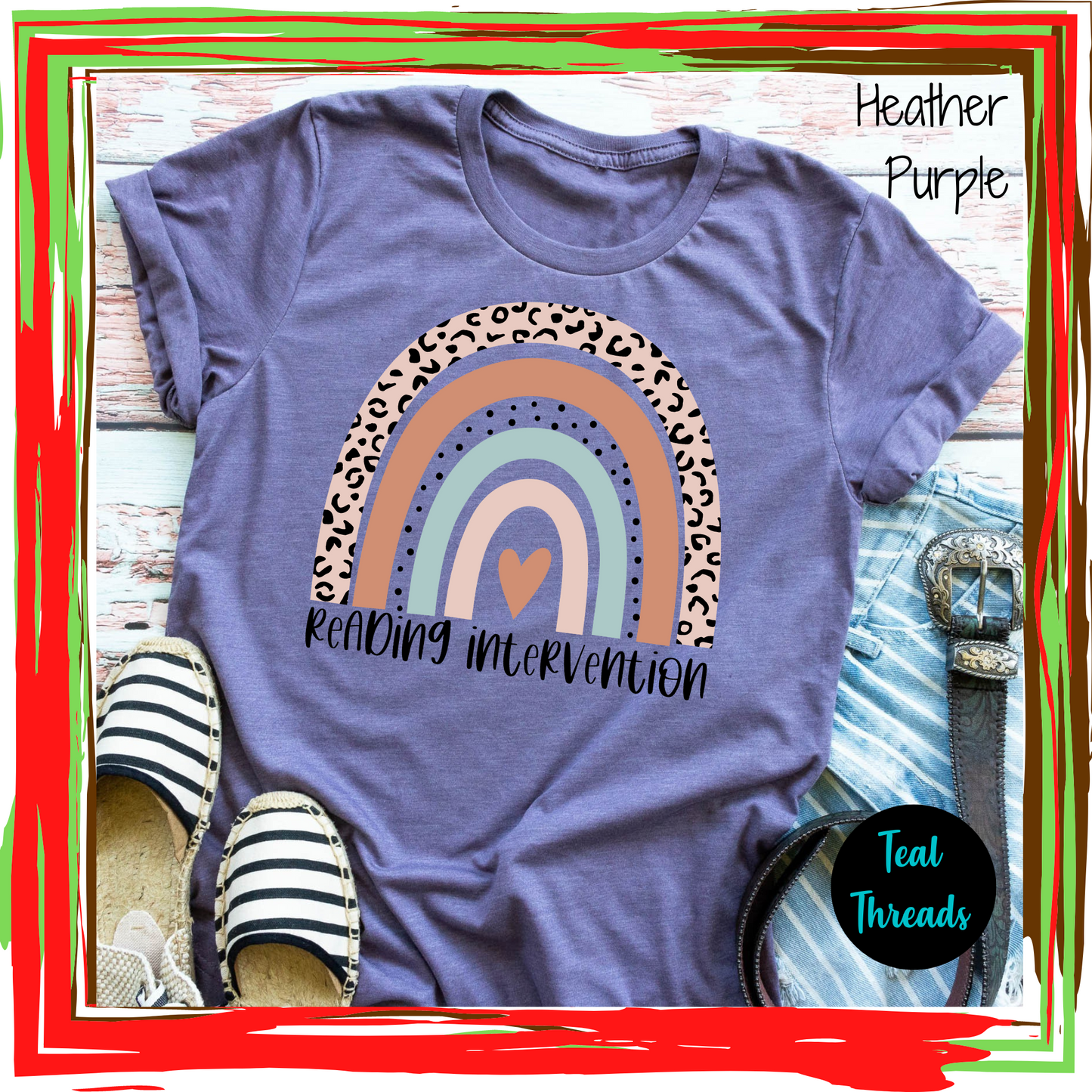 Reading Intervention Rainbow