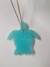 Load image into Gallery viewer, Teal Turtle Freshie – Baja Cactus Scent - 13 Trees
