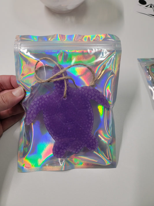 Purple Turtle Freshie – Baja Cactus Scent