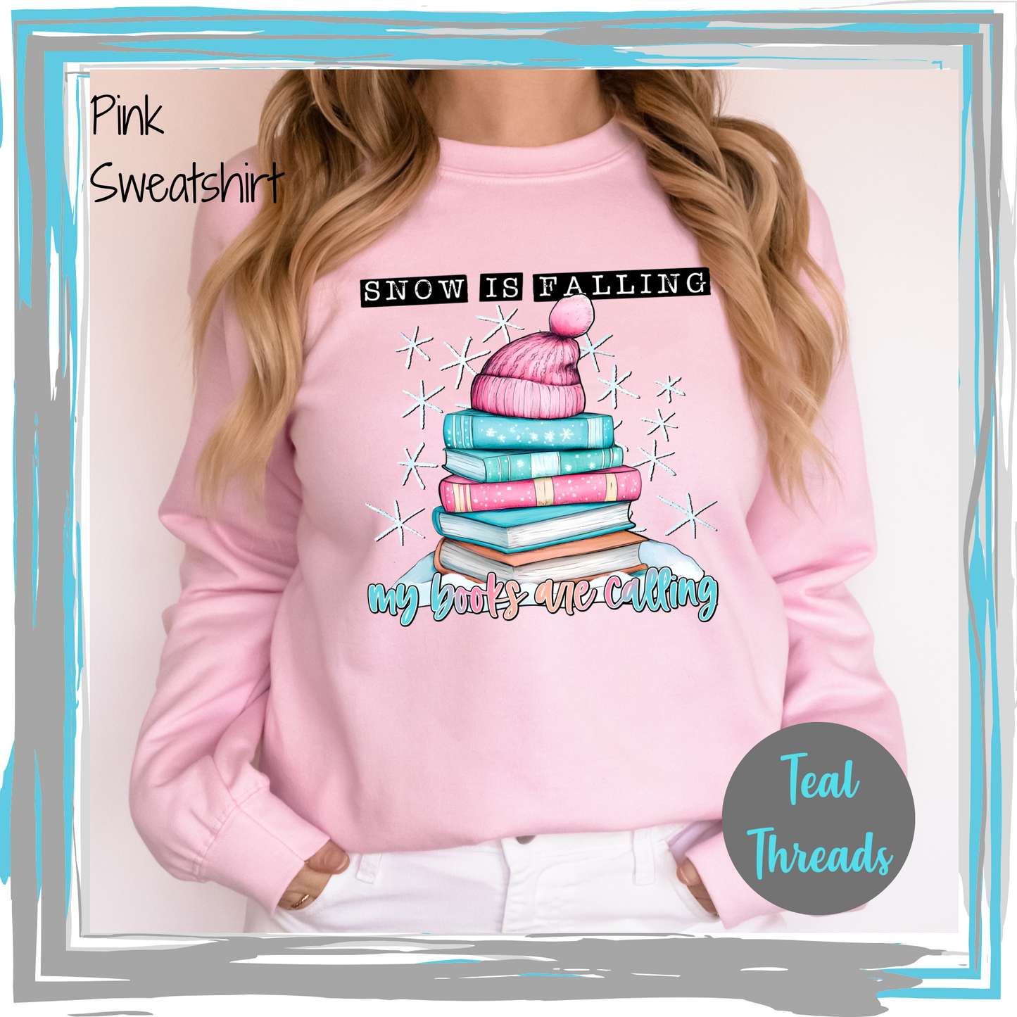 Snow is Falling My Books Are Calling