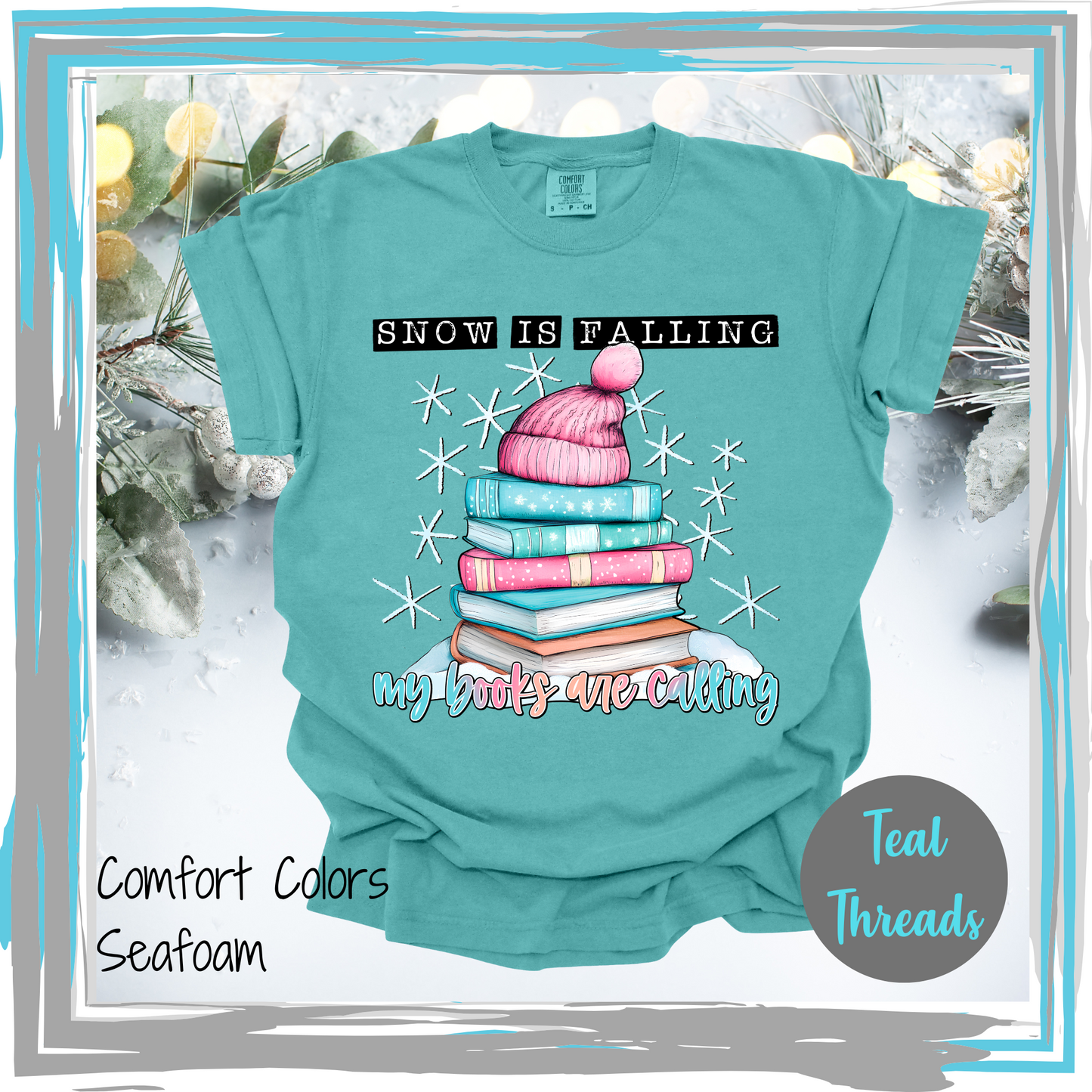 Snow is Falling My Books Are Calling