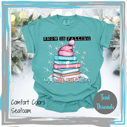 Snow is Falling My Books Are Calling