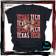 Load image into Gallery viewer, Texas Tech Football Bow
