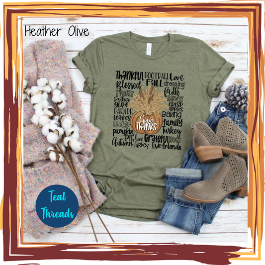 Give Thanks Typography