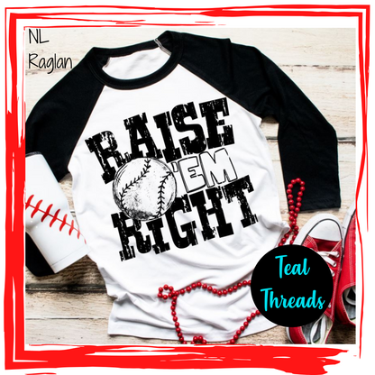 Raise 'Em Right - Baseball